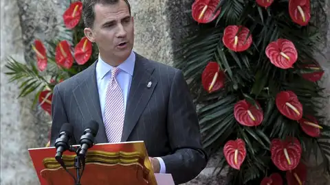 El príncipe Felipe durante un acto oficial (Archivo) El príncipe Felipe durante un acto oficial (Archivo)
