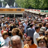 Masiva asistencia a la Feria del Libro de Madrid