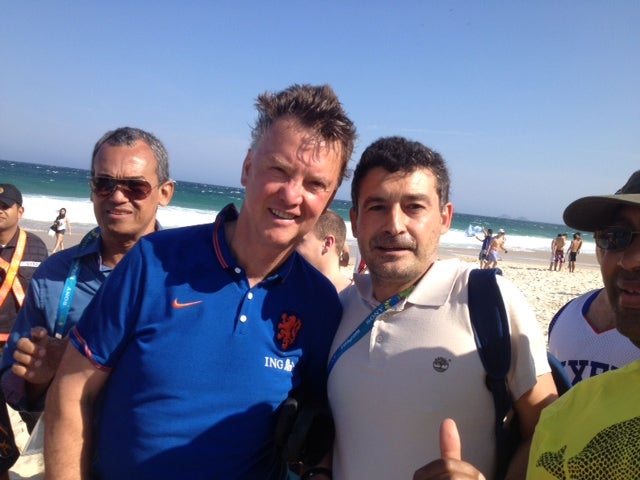 Louis Van Gaal: "España es candidato, pero Argentina y Brasil aquí son favoritos" Louis Van Gaal: "España es candidato, pero Argentina y Brasil aquí son favoritos"