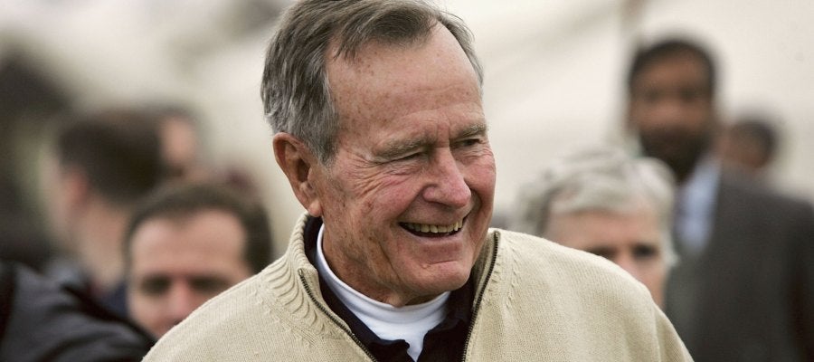 El expresidente de EEUU George H.W. Bush El expresidente de EEUU George H.W. Bush