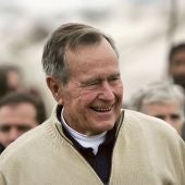 El expresidente de EEUU George H.W. Bush