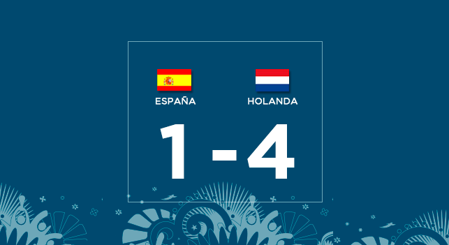España 1 - 4 Holanda España 1 - 4 Holanda