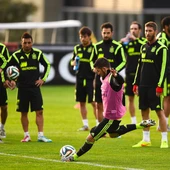 Entrenamiento de la selección española Entrenamiento de la selección española