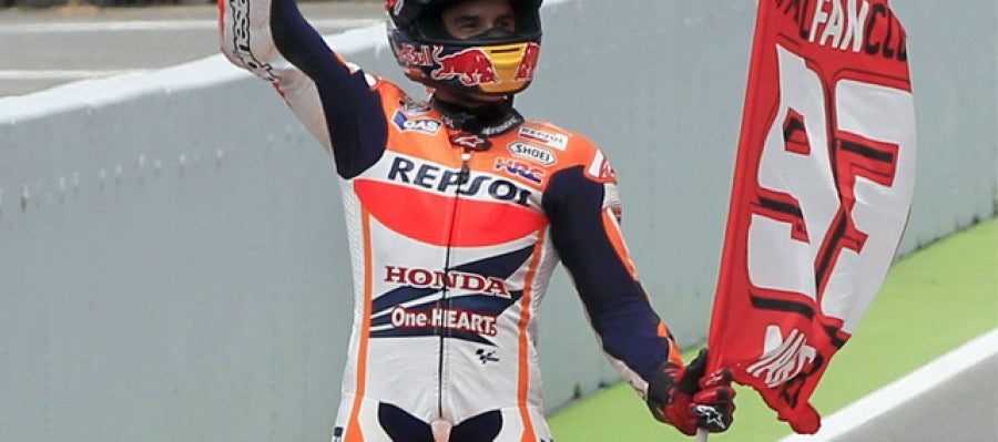 Marc Márquez logra la victoria en el GP de Cataluña Marc Márquez logra la victoria en el GP de Cataluña