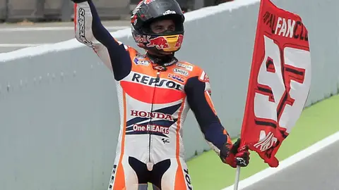Marc Márquez logra la victoria en el GP de Cataluña Marc Márquez logra la victoria en el GP de Cataluña
