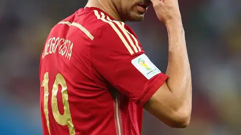 Diego Costa durante un momento del partido Diego Costa durante un momento del partido