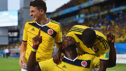 Colombia anota cuatro tantos Colombia anota cuatro tantos