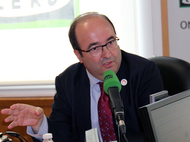 Miquel Iceta: "La vía judicial no va a resolver el problema de Cataluña" Miquel Iceta: "La vía judicial no va a resolver el problema de Cataluña"