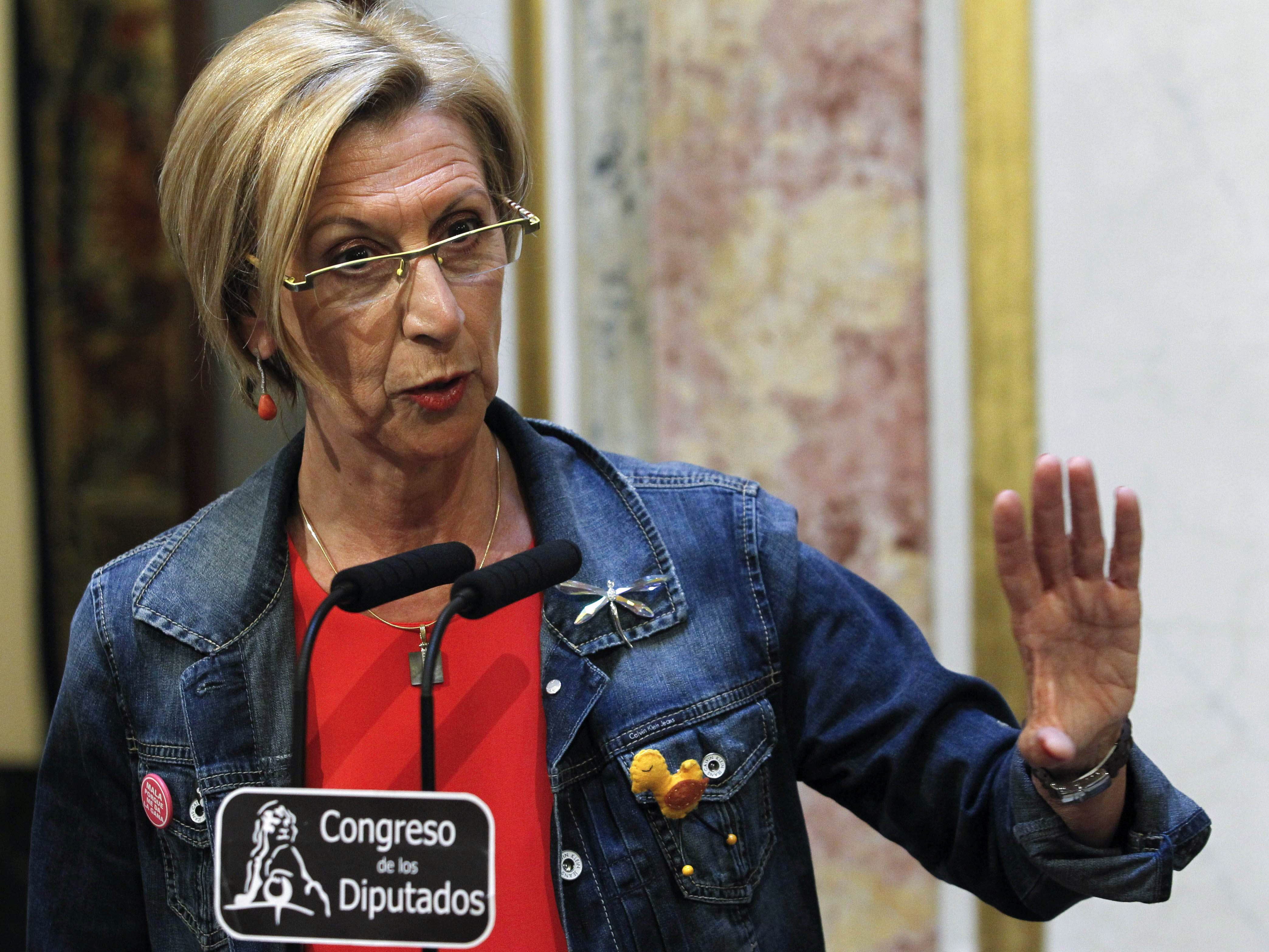 Rosa Díez: "Gorriarán pidió disculpas por sus palabras y Sosa Wagner no lo ha hecho" Rosa Díez: "Gorriarán pidió disculpas por sus palabras y Sosa Wagner no lo ha hecho"