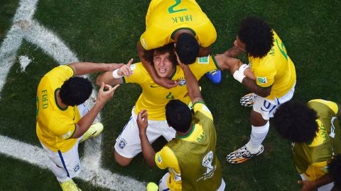 Celebrando el gol