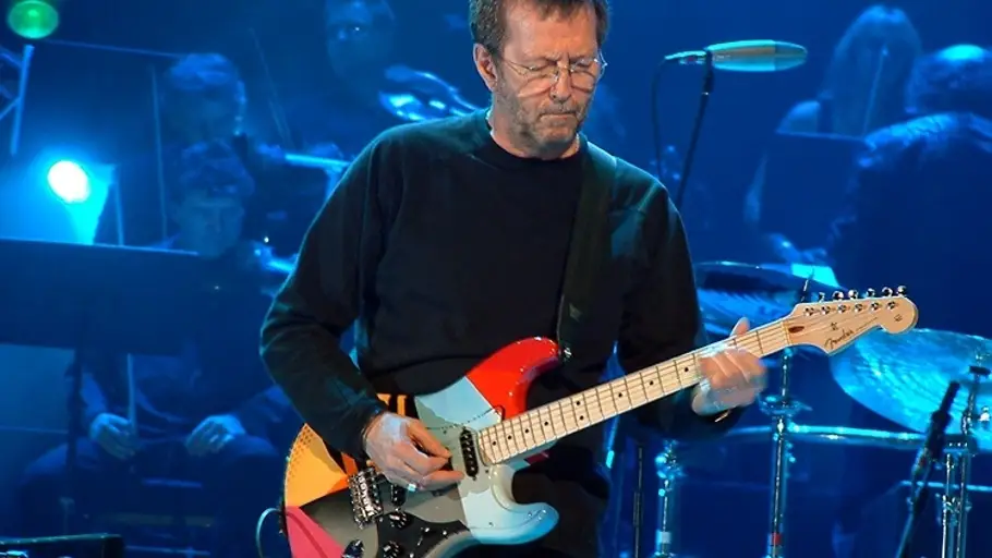 El guitarrista Eric Clapton El guitarrista Eric Clapton