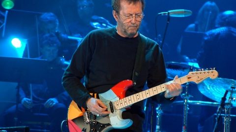 El guitarrista Eric Clapton