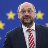El recién reelegido presidente del Parlamento Europeo, Martin Schulz