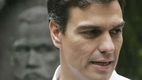 El candidato a la secretaría general del PSOE, Pedro Sánchez El candidato a la secretaría general del PSOE, Pedro Sánchez