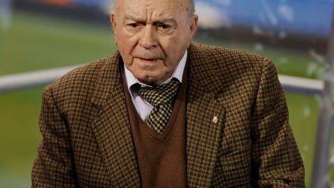 Alfredo Di Stefano en el Santiago Bernab&eacute;u
