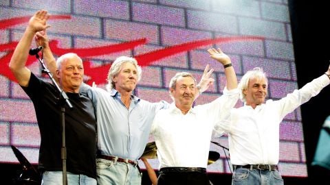 Pink Floyd en su reuni&oacute;n de 2008