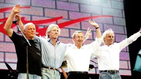 Pink Floyd en su reunión de 2008 Pink Floyd en su reunión de 2008