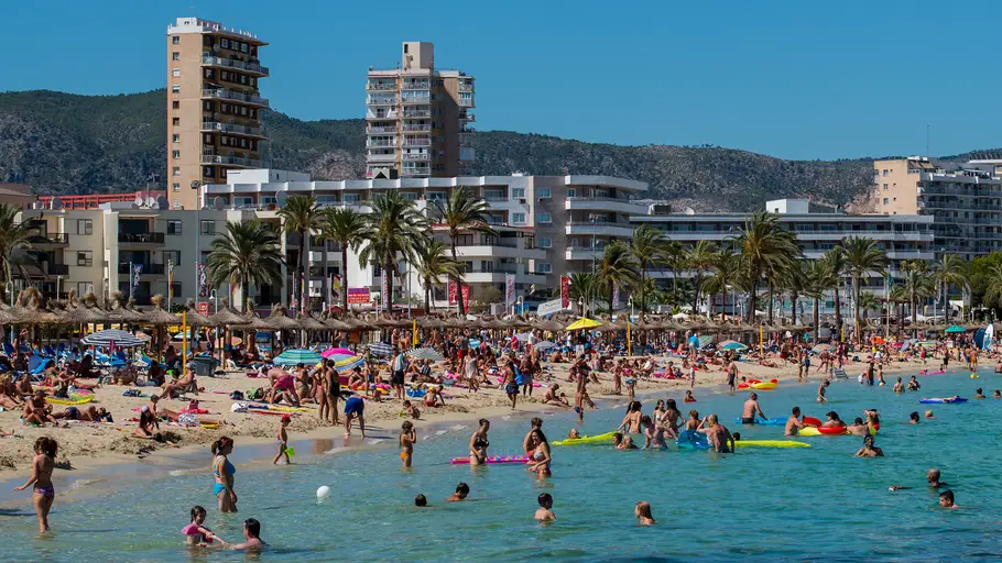 Buen tiempo en las playas de Mallorca Buen tiempo en las playas de Mallorca