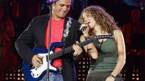 Shakira y Sanz