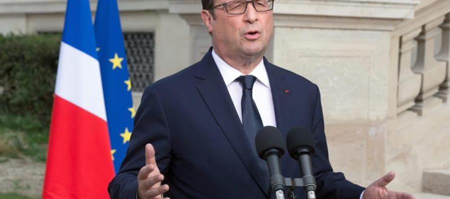 El presidente francés, François Hollande El presidente francés, François Hollande