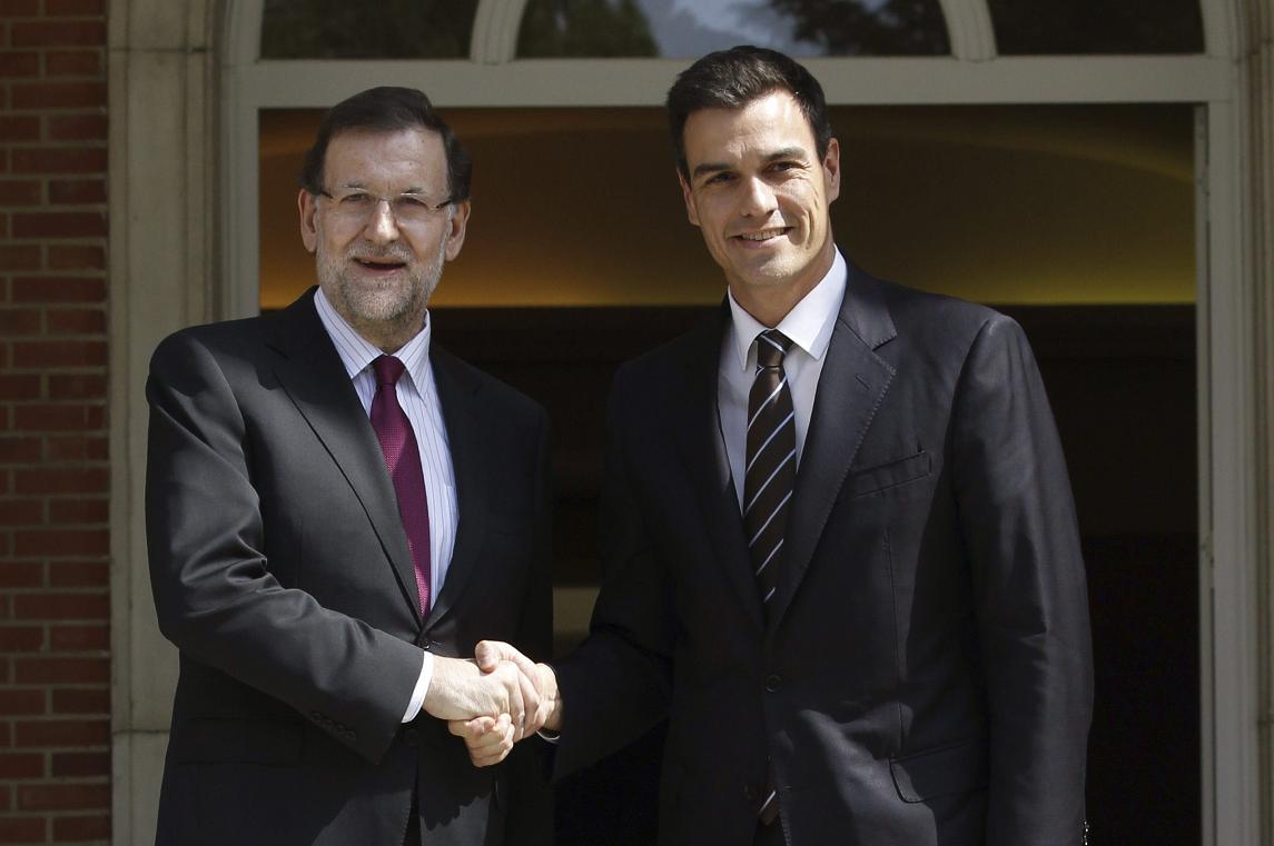 Pedro Sánchez supera a Rajoy en valoración ciudadana, aunque ambos suspenden Pedro Sánchez supera a Rajoy en valoración ciudadana, aunque ambos suspenden