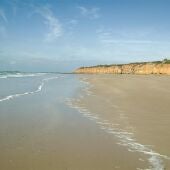 Playa La Barrosa, en Chiclana, Cádiz