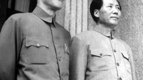 Mao y Chiang Kai Shek