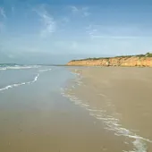 Playa La Barrosa, en Chiclana, Cádiz Playa La Barrosa, en Chiclana, Cádiz