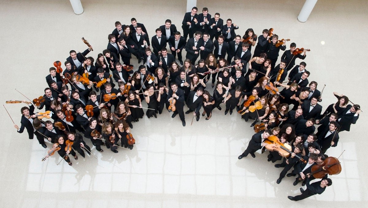 Pamplona en la Onda. La JONDE prepara en Pamplona el concierto con el que el sábado en Baluarte inaugurará su gira internacional. Pamplona en la Onda. La JONDE prepara en Pamplona el concierto con el que el sábado en Baluarte inaugurará su gira internacional.