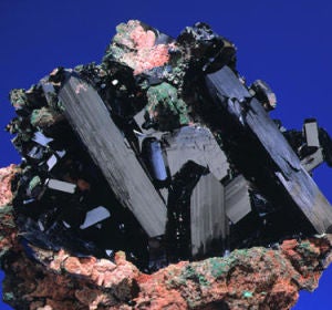 Uno de los minerales más espectaculares del mundo, la azurita de Newmont Uno de los minerales más espectaculares del mundo, la azurita de Newmont