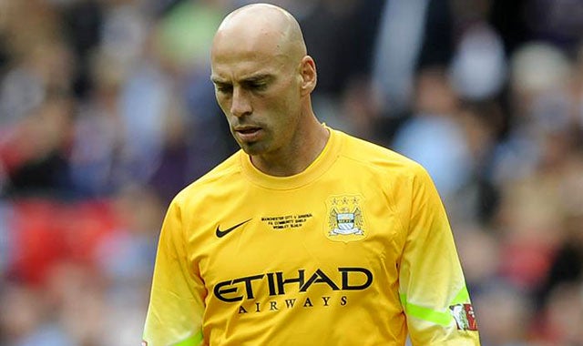 Willy Caballero: "Para mí ha salido todo redondo, estoy disfrutando la Copa" Willy Caballero: "Para mí ha salido todo redondo, estoy disfrutando la Copa"