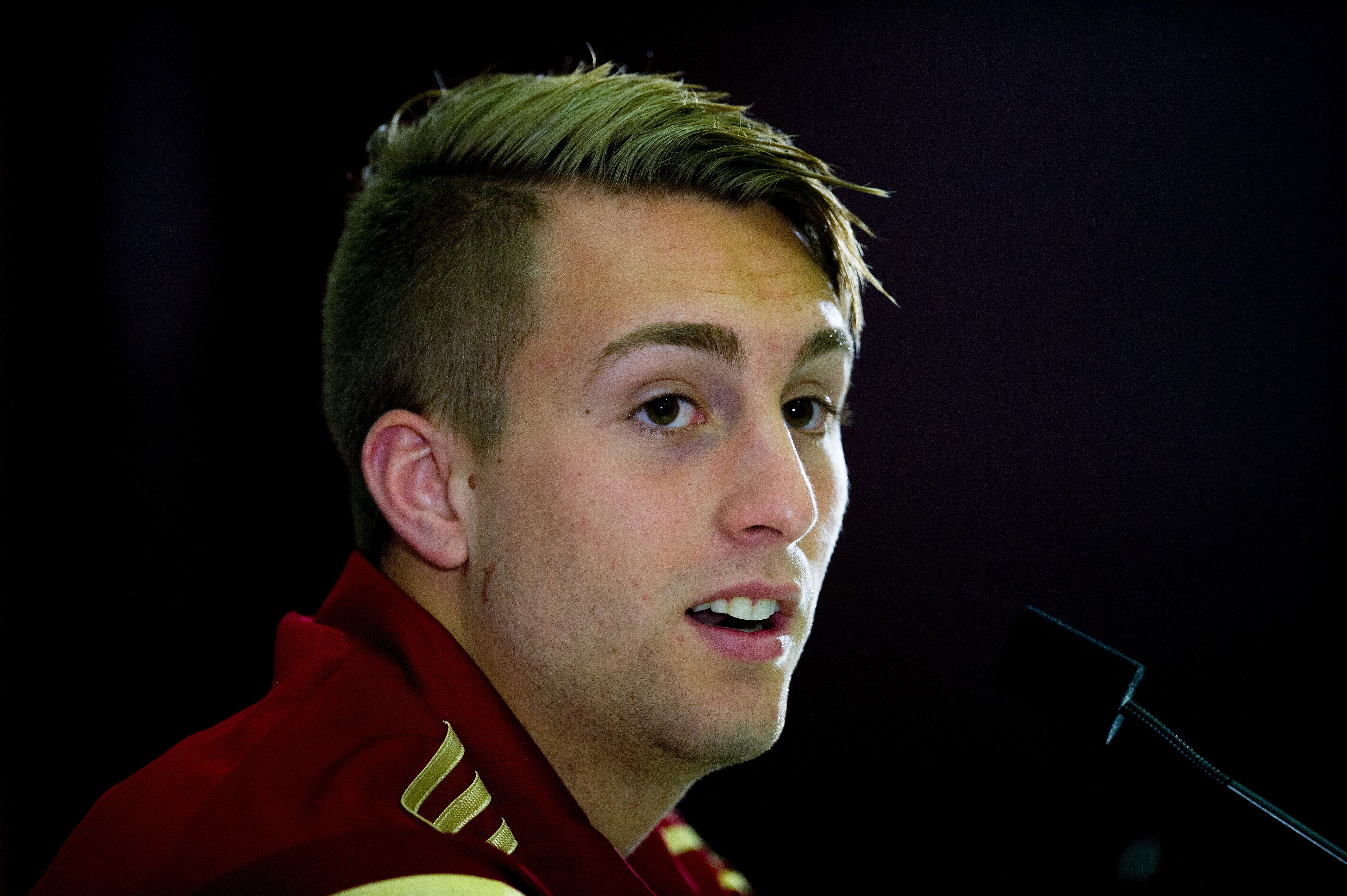 Gerard Deulofeu: "Me siento especial junto a mis compañeros" Gerard Deulofeu: "Me siento especial junto a mis compañeros"
