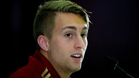 Deulofeu, en rueda de prensa Deulofeu, en rueda de prensa