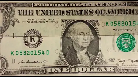 Billete de un dólar Billete de un dólar