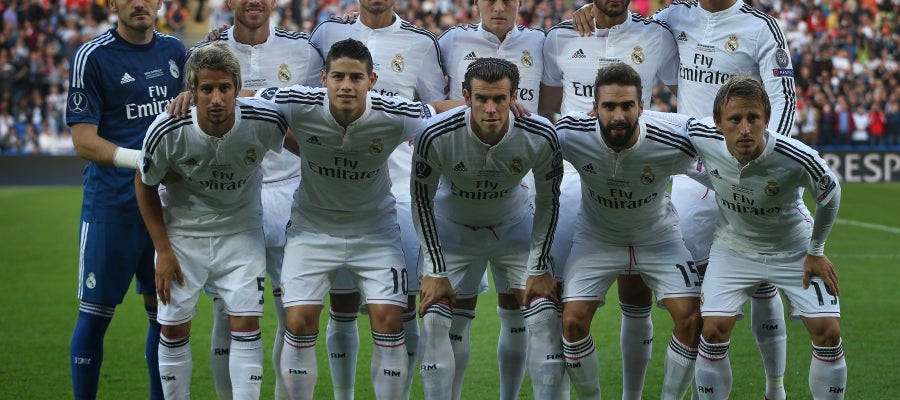 El Real Madrid, en la Supercopa de Europa El Real Madrid, en la Supercopa de Europa