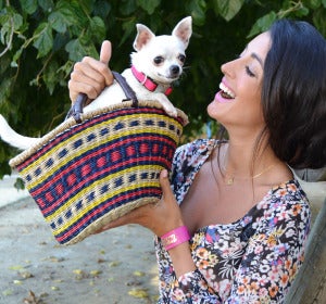 Orgullosa con su perrita Pepa, recién nombrada 'mascota 2.0' por 'Animalear' Orgullosa con su perrita Pepa, recién nombrada 'mascota 2.0' por 'Animalear'