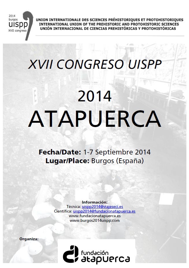 Conocemos el XVII Congreso UISPP 2014 de Atapuerca Conocemos el XVII Congreso UISPP 2014 de Atapuerca