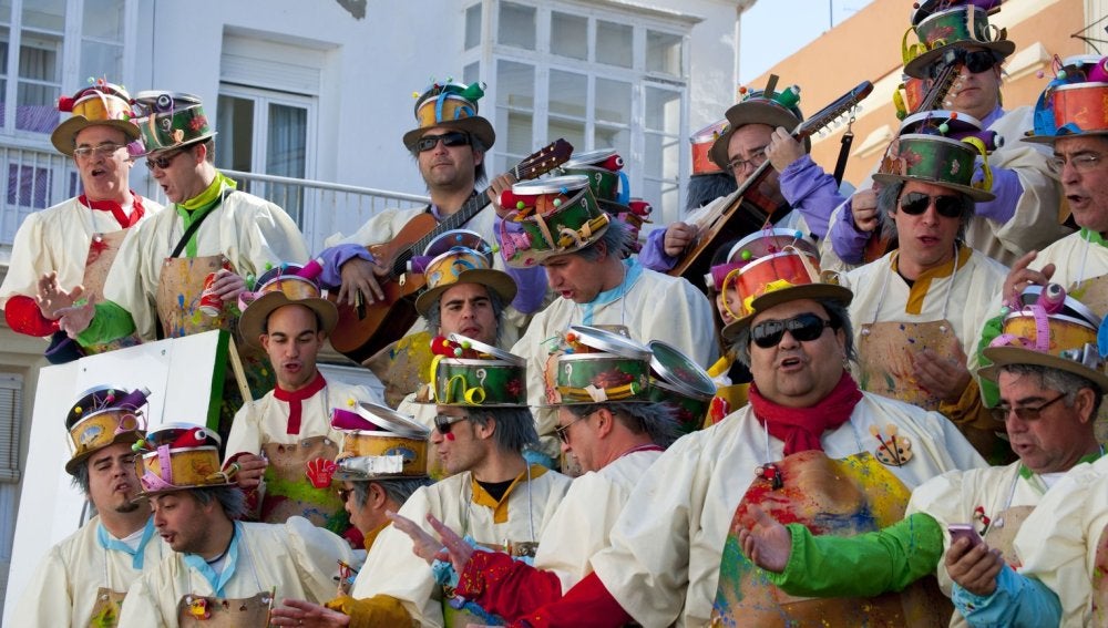 Una charanga del Carnaval de Cádiz