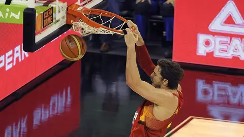 Pau Gasol, líder una vez más de la selección española Pau Gasol, líder una vez más de la selección española