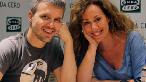 Juan Gómez- Jurado y Raquel Martos