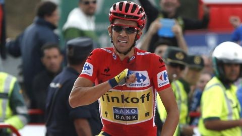 Alberto Contador, virtual ganador de la Vuelta a Espa&ntilde;a