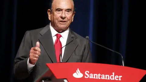El presidente del Grupo Santander, Emilio Botín El presidente del Grupo Santander, Emilio Botín