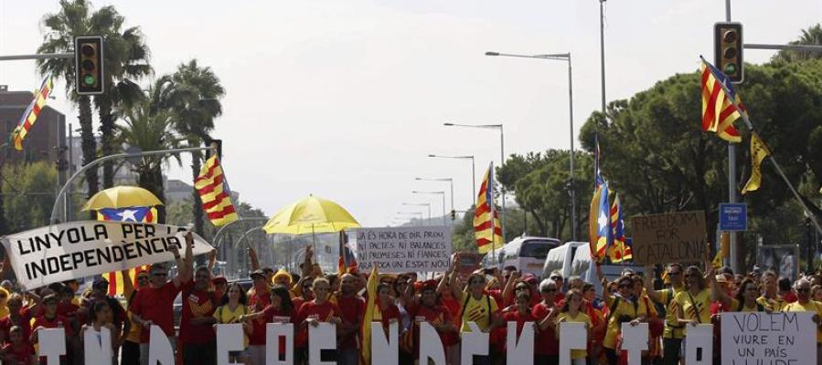 Diada en Cataluña Diada en Cataluña