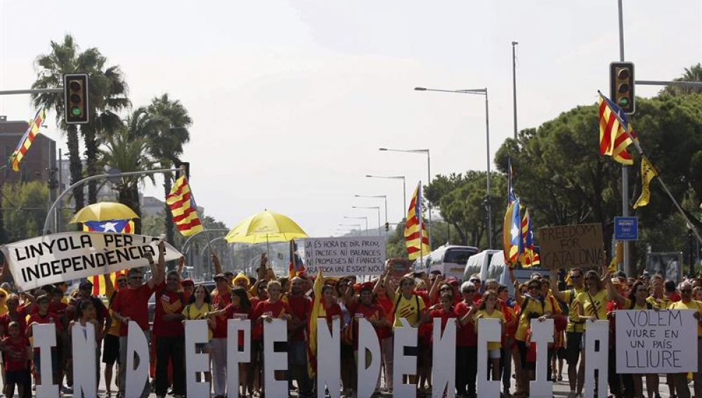 Diada en Cataluña