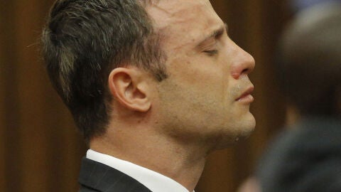 Oscar Pistorius durante el juicio