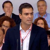 Pedro Sánchez, en el Comité Federal de PSOE