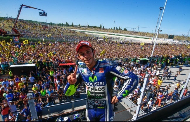 ¡Grande Valentino! ¡Grande Valentino!