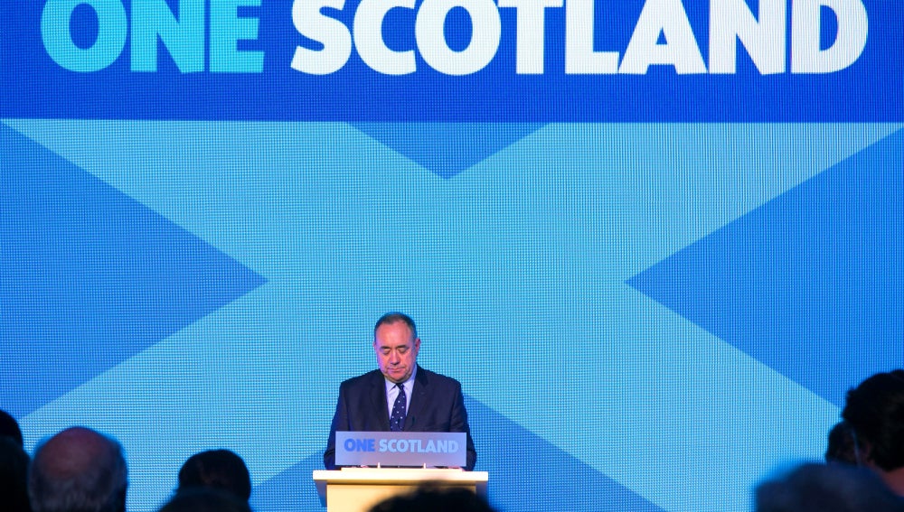 Alex Salmond, tras el 'no' de Escocia a la independencia