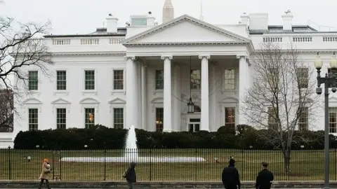 Fachada de la Casa Blanca Fachada de la Casa Blanca
