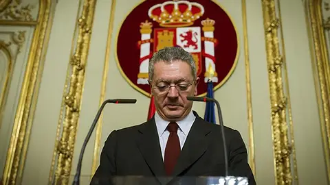 Gallardón anuncia su dimisión como ministro de Justicia Gallardón anuncia su dimisión como ministro de Justicia